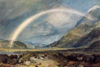 Turner, Joseph Mallord William - Kilchern Castle, with the Cruchan Ben Mountains, Scotland Noon